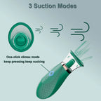 Female Rose Sex Toys Sucking Vibrator for Women, Stimulator with 9 Vibration & 3 Suction Modes, G Spot Adult Toy, Silicone Personal Massager for Couple